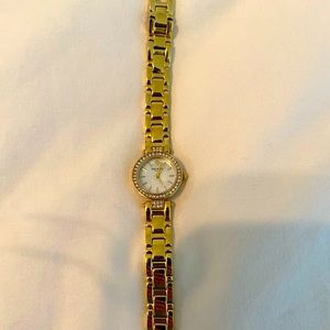 Gold & jewelled Kate spade mini watch